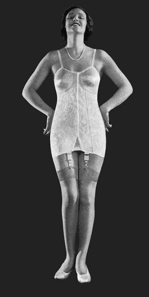 What is the history of girdles and corsets?